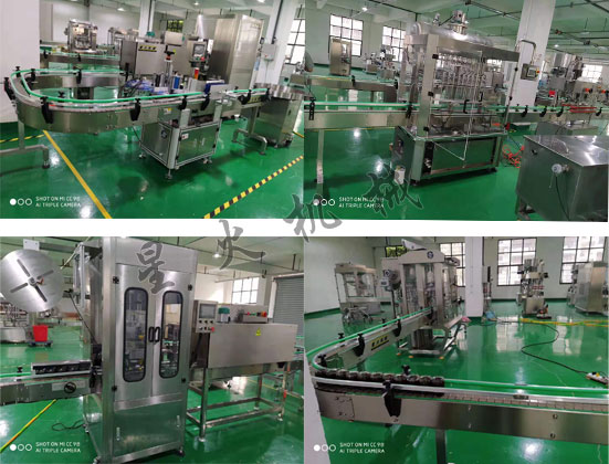 全自動香菇醬灌裝機-全套香菇醬灌裝機設(shè)備廠房實拍